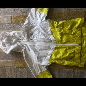 Women’s Yellow Nike Windbreaker XS